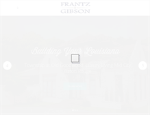 Tablet Screenshot of frantzgibson.com